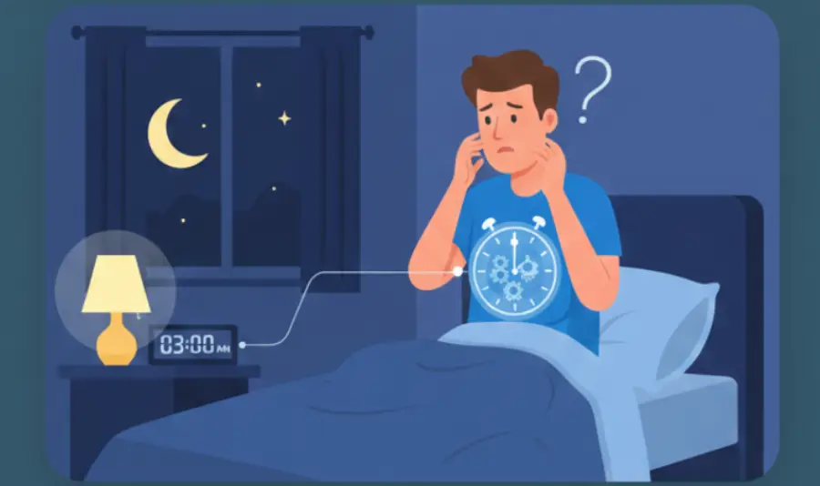 Чому я прокидаюся вночі в один і той же час? (3:00 – це не містика, а біологія)